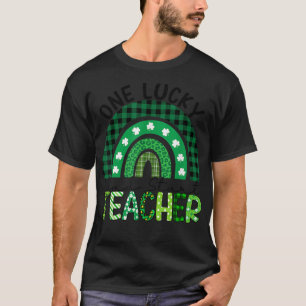 T-shirt Un bon coup de départ enseignant Rainbow Patricks 