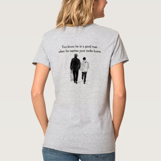 T-shirt Un bon homme   (Dos)