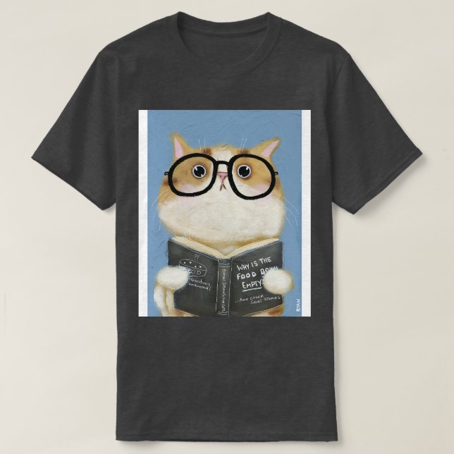 T-shirt Un bon livre (Design devant)