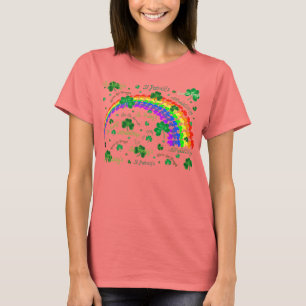 T-shirt Un bon nombre des feuilles de trèfle et