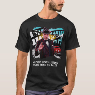 T-shirt Un Bon Patron Écoute Plus Qu'Il Ne Parle Des Conse