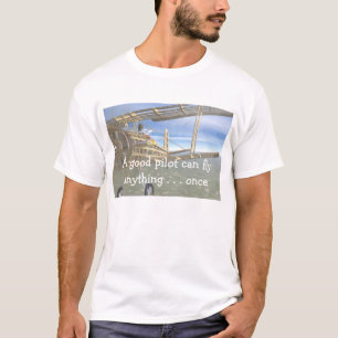 T-shirt Un bon pilote