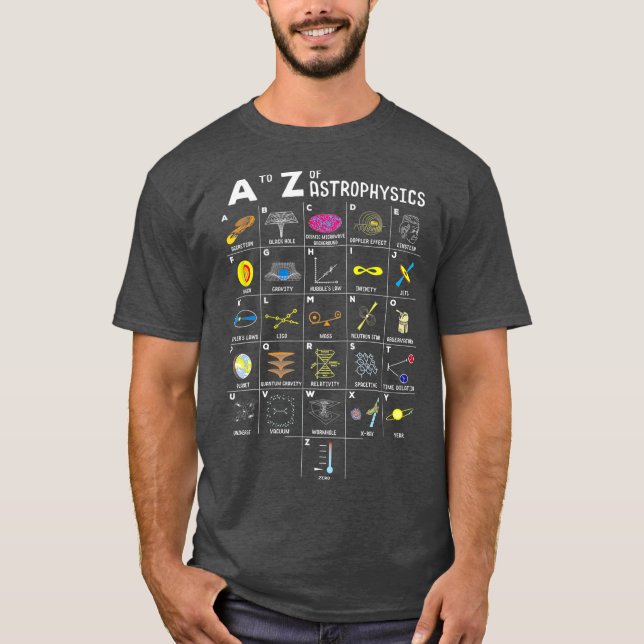 T-shirt Un cadeau amusant pour l'amateur d'astronomie Astr (Devant)