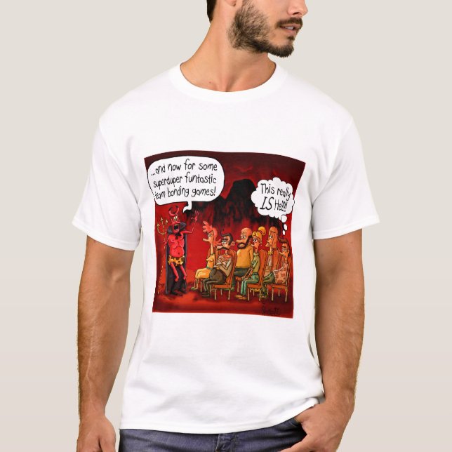 T-shirt Un cadeau amusant pour un collègue de travail. (Devant)