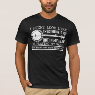 T-shirt Un cadeau de Funny Banjo Player pour les amateurs 