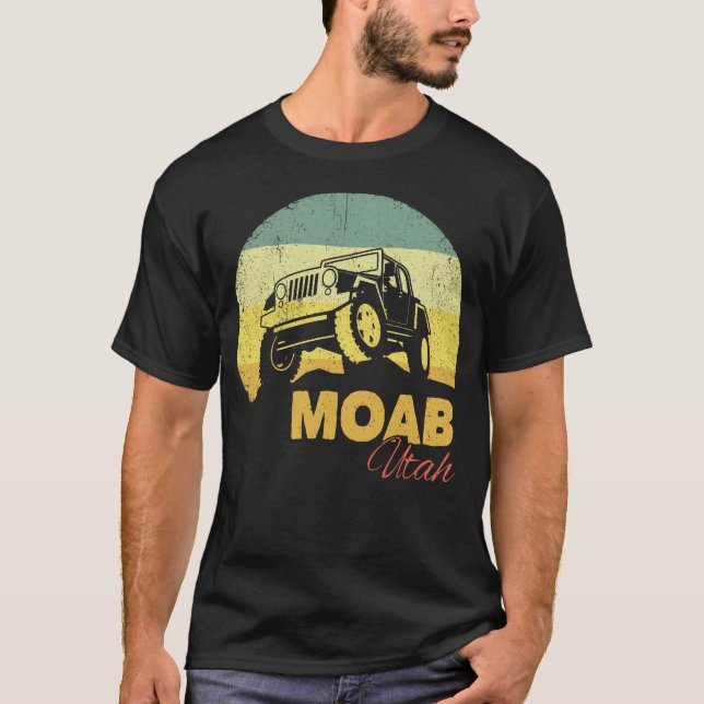 T-shirt Un cadeau de Moab Utah pour le hors-route - Utah S (Devant)