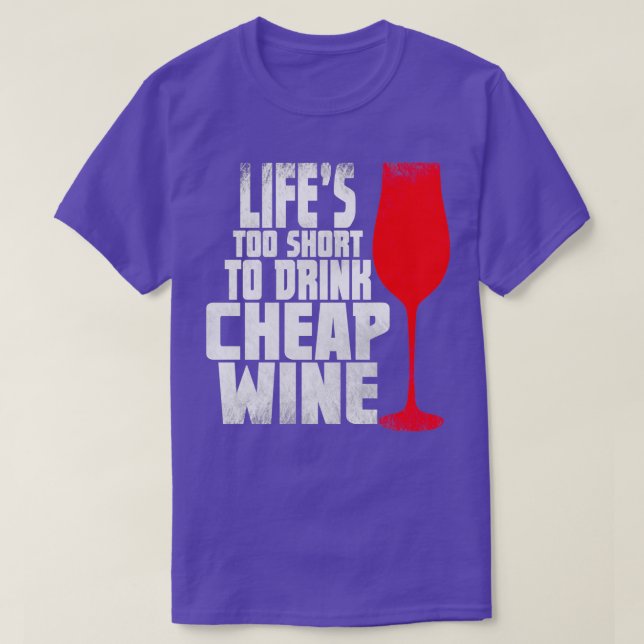 T-shirt Un cadeau dégustation de vin pour les amateurs de  (Design devant)
