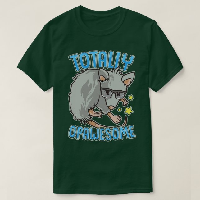 T-shirt Un cadeau Possum absolument génial (Design devant)
