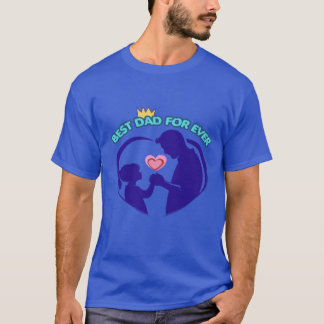 T-shirt Un cadeau pour le meilleur père du monde,