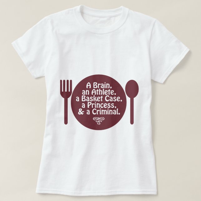 T-shirt Un Cerveau, un Athlète, un Coque de panier... Cult (Design devant)