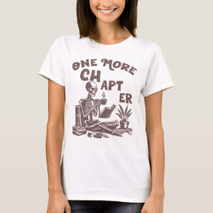 T-shirt Un Chapitre De Plus, Louveur De Livre De Café