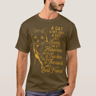 T-shirt Un Chat N'Est Pas Seulement Un ChatChat Lover Cute