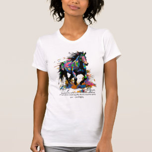 T-shirt "Un cheval aime la liberté !