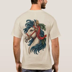 T-shirt Un cheval de créature hispanique
