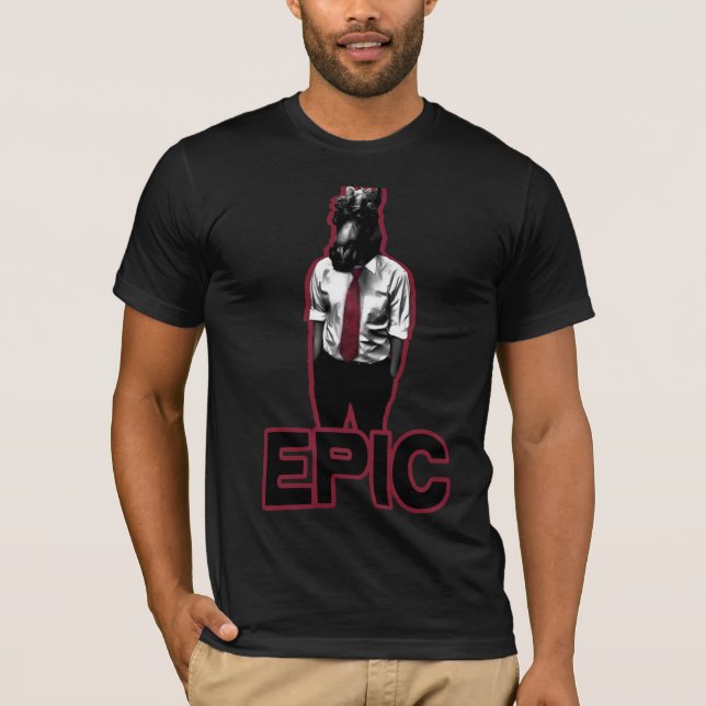 T-shirt Un cheval naturellement (Devant)
