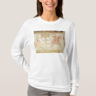 T-shirt Un chevalier portant une torche flamboyante