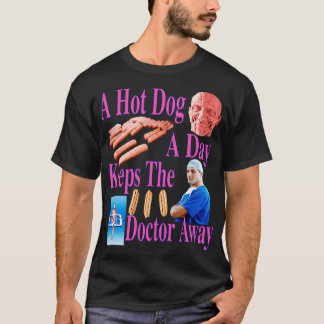 T-shirt Un Chien Chaud Par Jour Garde Le Docteur À L'Époqu