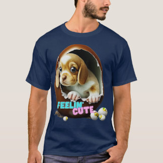 T-shirt Un chien dans l'oeuf