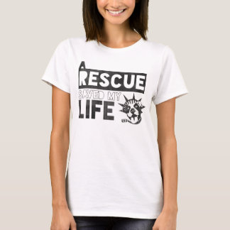 T-shirt Un chien de délivrance a sauvé ma délivrance de