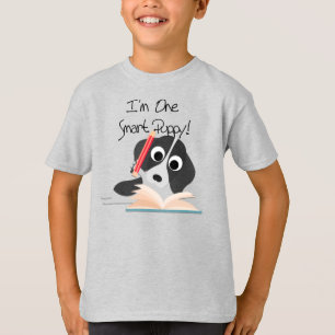 T-shirt Un Chiot intelligent
