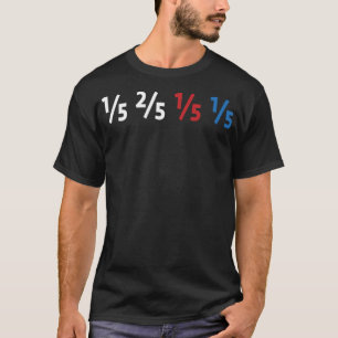 T-shirt Un cinquième deux cinquièmes drôles d'appaloosa an