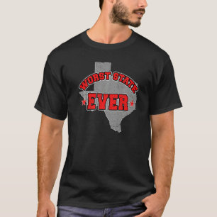 T-shirt Un citoyen américain fier de l'Amérique carte des