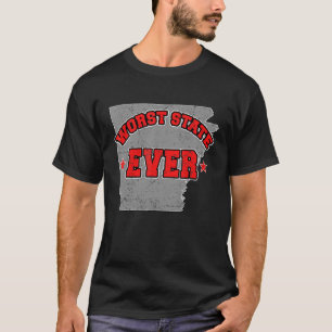 T-shirt Un citoyen américain fier de l'Amérique carte des