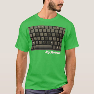 T-shirt Un Clavier Simple Moteur