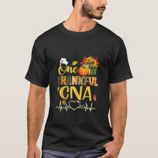 T-shirt Un Cna Infirmière Reconnaissant Citrouille Stethos
