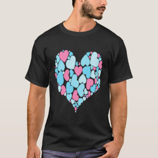 T-shirt Un Coeur De Coeur Transmasculin Fier De L'Amour