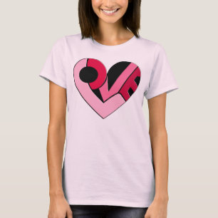 T-shirt Un coeur plein d'amour