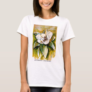 T-shirt Un coeur reconnaissant est la voie pour des