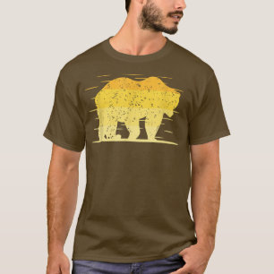 T-shirt Un concept de faune d'ours, idéal pour l'aventure