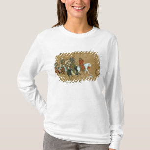 T-shirt Un convoi de Mongoles, Chinois, XIVème siècle
