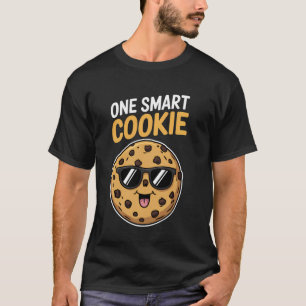 T-shirt Un cookie intelligent drôle au chocolat