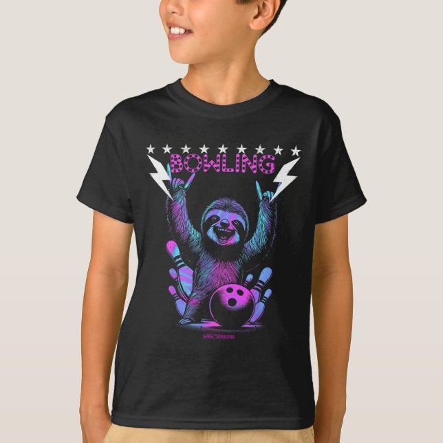 T-shirt Un Cool Bowth Avec Frappe De Foudre (Devant)