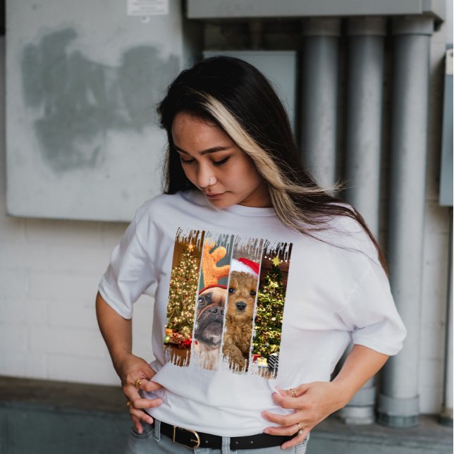 T-shirt Un coup de pinceau de Noël très moche (Créateur téléchargé)