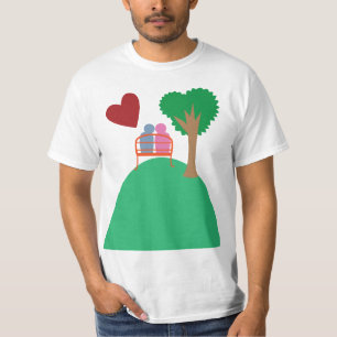 T-shirt Un couple en rendez-vous