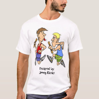 T-shirt Un coureur