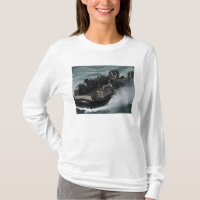 Un coussin d'air d'embarcation de débarquement de