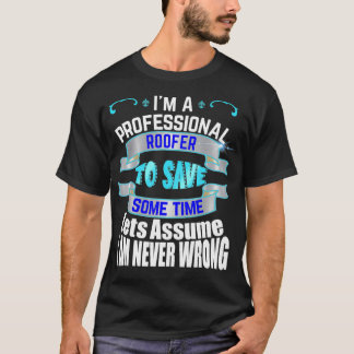 T-shirt Un Couvercle Professionnel Im N'Est Jamais Mal