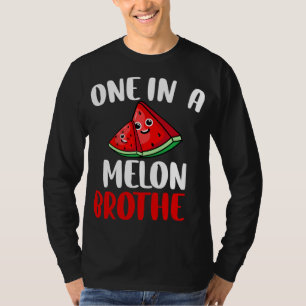T-shirt Un Dans Un Melon Brother Watermelon Fruit Famille 