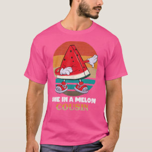 T-shirt Un Dans Un Melon Cousin Summer Fruit Boy Dabbing W