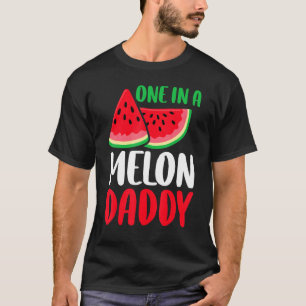 T-shirt Un Dans Un Melon Daddy Watermelon Famille