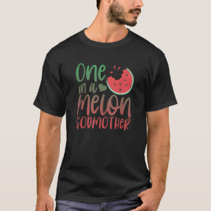 T-shirt Un dans un Melon Godmère jumelé famille Watermelo