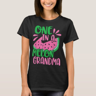 T-shirt Un Dans Un Melon Grand-Mère Pink Watermelon