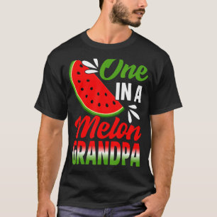 T-shirt Un Dans Un Melon Grand-Père Watermelon Famille Ann