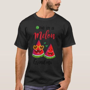 T-shirt Un Dans Un Melon Grandma Watermelon Été Hawaïen