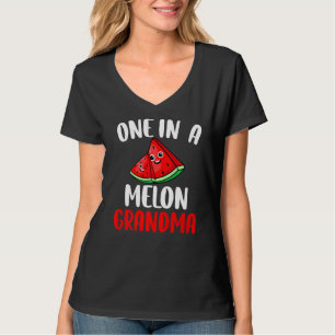 T-shirt Un Dans Un Melon Grandma Watermelon Fruit Famille