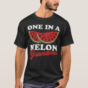 T-shirt Un Dans Un Melon Grandma Watermelon Summer Retro C